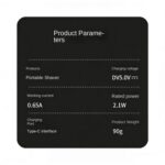 Portable Electric Shaver  2159 - Image 2