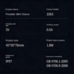 Portable Electric Shaver  2263 - Image 7